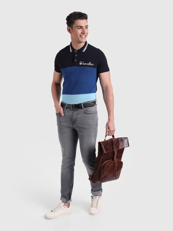 Color Block Polo image number 4